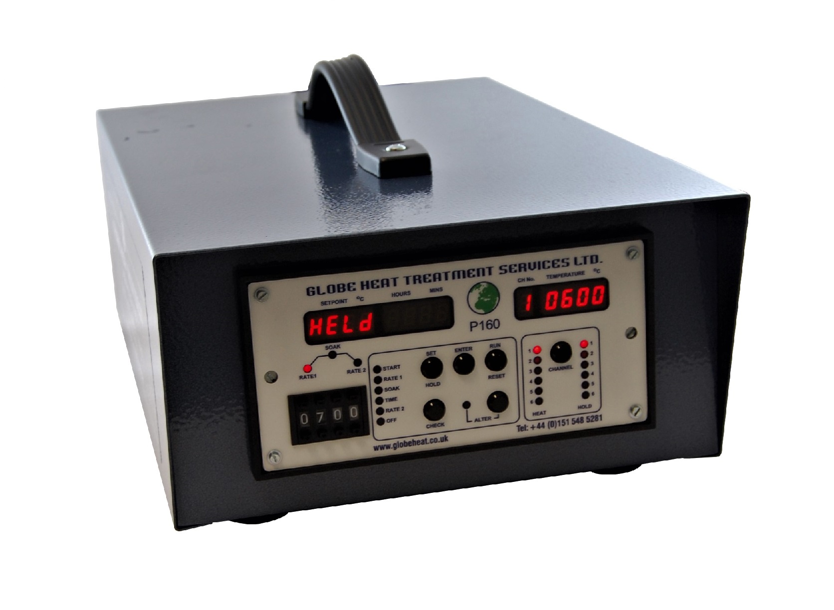 پروگرمر شش کانال پرتابل کنترل دما مدل GHT-3001 ساخت گلوب انگلستان