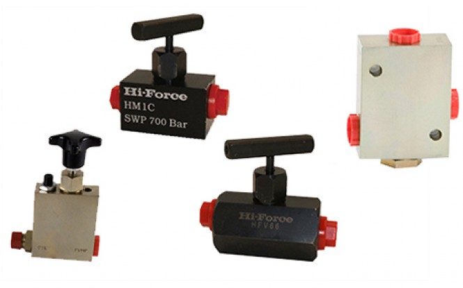 شیر ایمنی کنترل جریان با فشار 700 بار مدل HM/HFV/HPV-Range ساخت هایفورس انگلستان